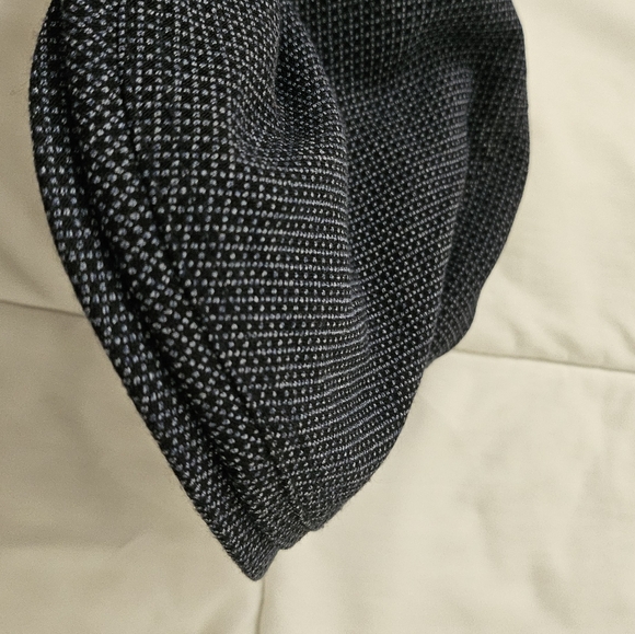 Ted Baker London Mens Flat Cap Ivy Hat Dark Blue Woven Patterned Lining 60cm - Picture 3 of 7